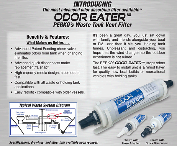 PERKO® Launches High Performance Waste Tank Vent Filter